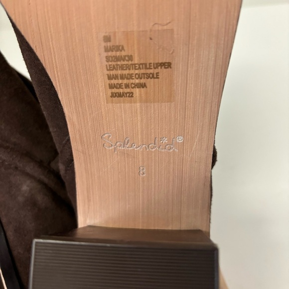 Splendid MAISIE CHELSEA BOOT IN BROWN Sz 8 - Picture 9 of 9